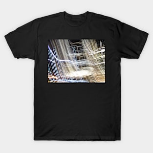 Psychedelic Chicago City Lights T-Shirt